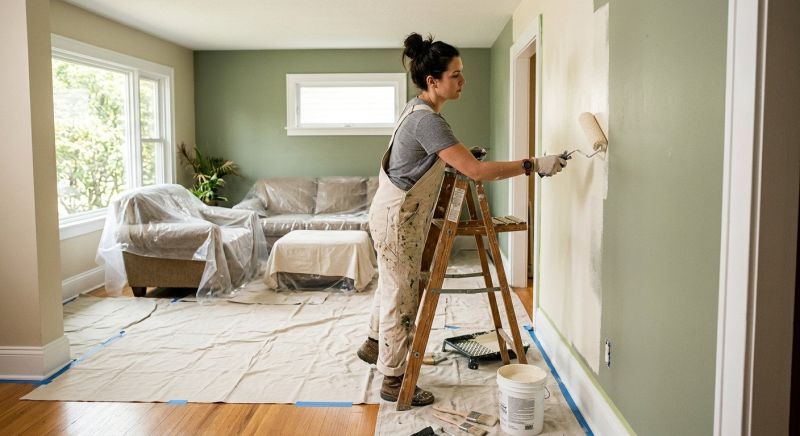 Building Interior Painting in Wilmington, NC