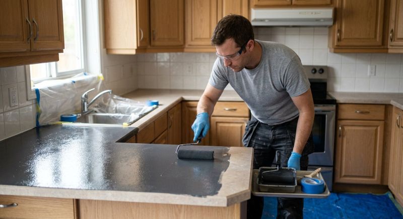 Countertop Painting in Waco, TX