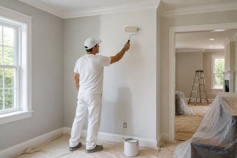 Interior Trim Painting in Wilmington, NC