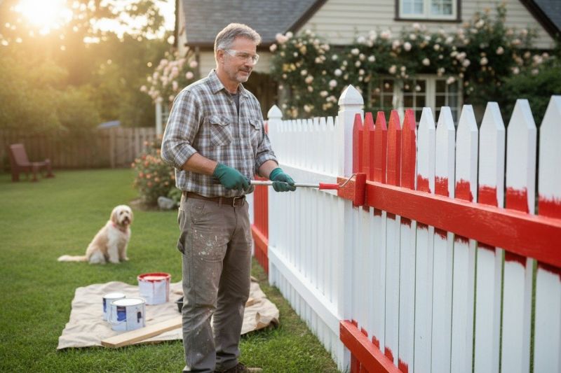 Livestock Fence Painting in Waco, TX