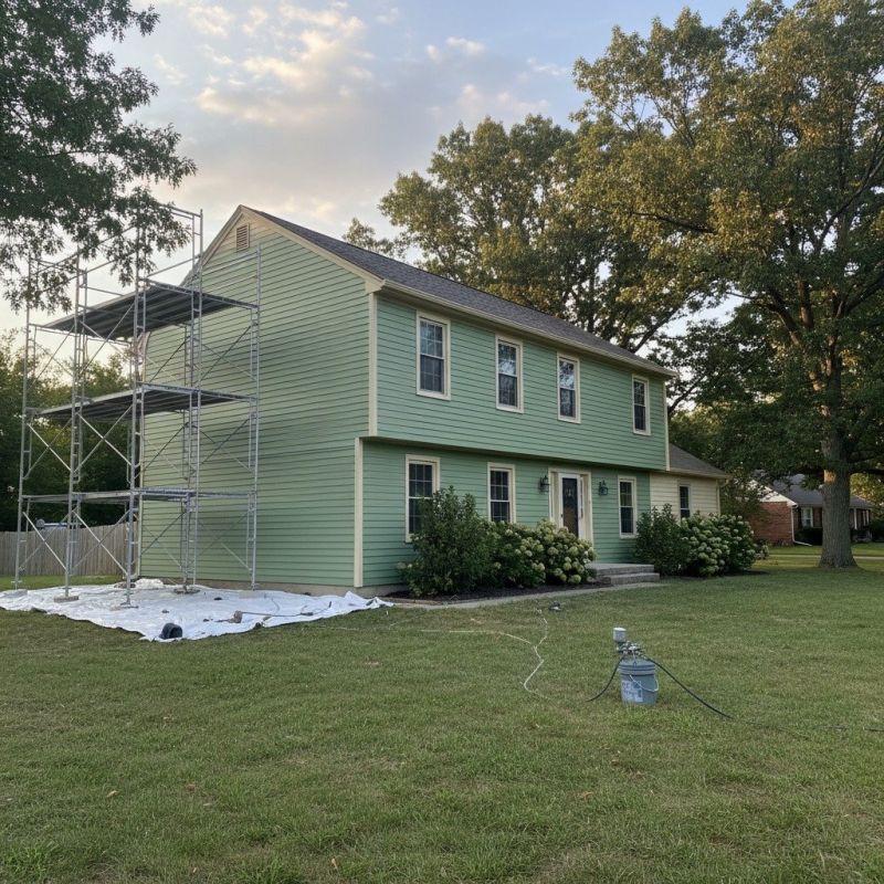 Wood Cladding Painting in Waco, TX